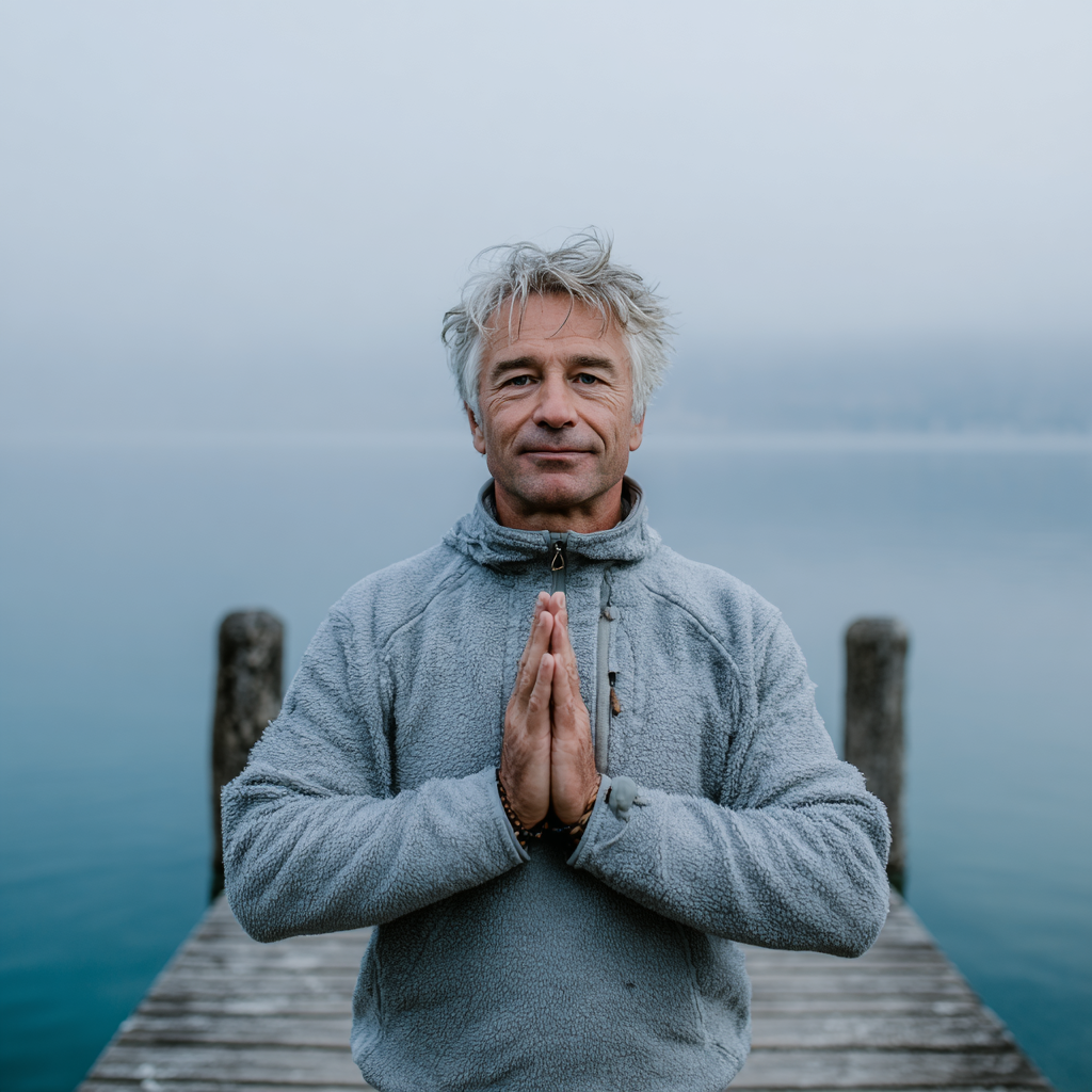 Jemná joga v tichom prostredí